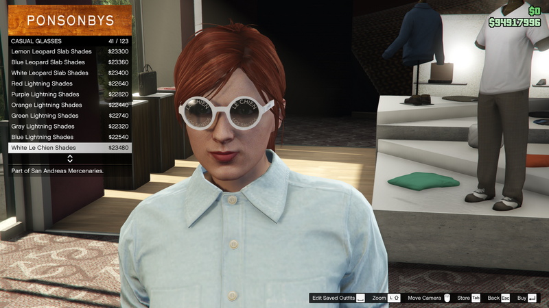 파일:SanAndreasMercenaries-GTAOe-FemaleGlasses-CasualGlasses40-WhiteLeChienShades.png
