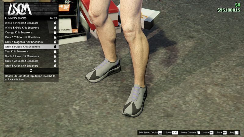 파일:LosSantosTuners-GTAO-MaleShoes-RunningShoes6-Gray&PurpleKnitSneakers.png