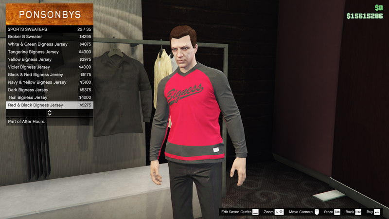 파일:AfterHours-GTAO-MaleTops-SportsSweaters9-Red&BlackBignessJersey.png