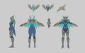 감시자 퀸 콘셉트 5 (아티스트: Ricardo 'Azulazuli' Coelho)