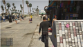 GTA V의 프랭클린을 3인칭 시점에서 본 모습.