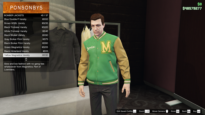 파일:Lowriders-GTAO-MaleTops-BomberJackets12-YellowMagneticsVarsity.png