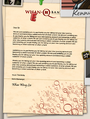 Grand Theft Auto: Chinatown Wars 리플레이 미션 보드에 있는 Whan-Q Bank 서류.