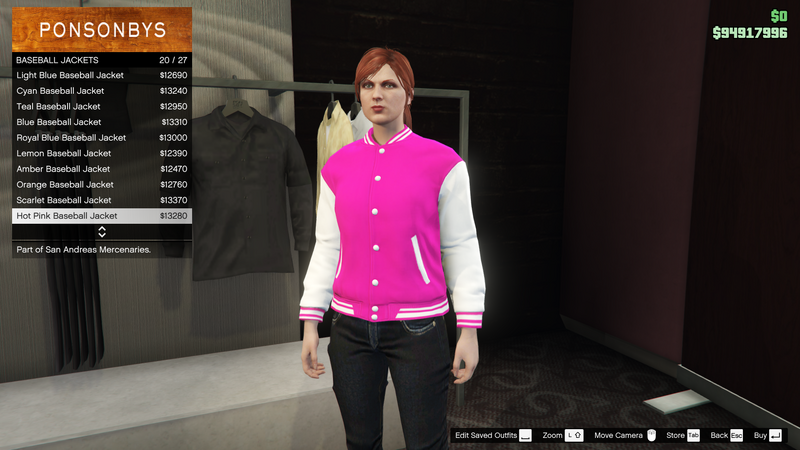 파일:SanAndreasMercenaries-GTAOe-FemaleTops-BaseballJackets19-HotPinkBaseballJacket.png