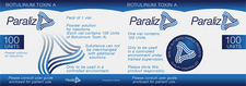 Paraliz 병 라벨 텍스처.