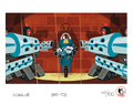 The Loneliest Robot 62, The Diamond Casino & Resort에 전시된 액자 애니메이션 셀.