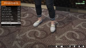 TheCriminalEnterprises-GTAOe-FemaleShoes-Loafers10-GrayBuckledLoafers.png