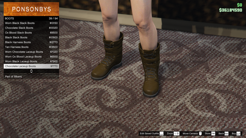 파일:Bikers-GTAO-FemaleShoes-Boots15-ChocolateLaceupBoots.png