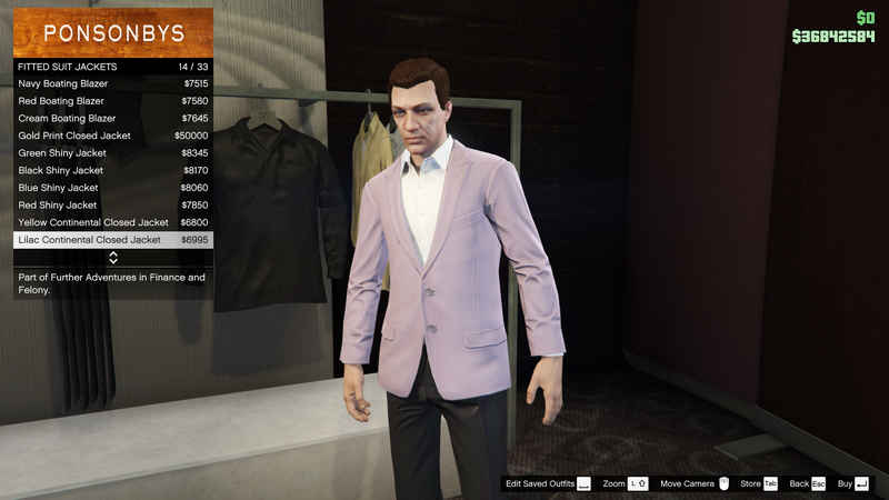 파일:FurtherAdventuresinFinanceandFelony-GTAO-MaleTops-FittedSuitJackets7-LilacContinentalJacket.png