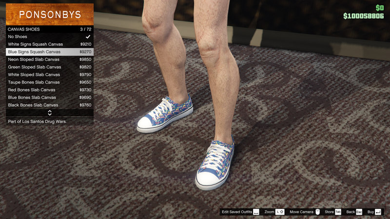 파일:LosSantosDrugWars-GTAOe-MaleShoes-CanvasShoes2-BlueSignsSquashCanvas.png
