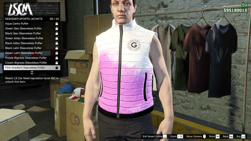 파일:LosSantosTuners-GTAO-MaleTops-DesignerSportsJackets25-PinkGradientSleevelessPuffer.png