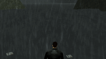 GTA III의 폭풍우 치는 날의 물.