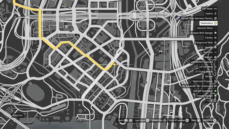 파일:DispatchWork-GTAOee-ObstructionOfJustice-Rancho-Map.jpg