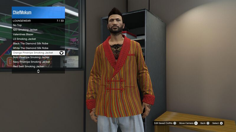 파일:SpecialClothing-GTAOee-CareerProgress-OrangePinstripeSmokingJacket.jpg