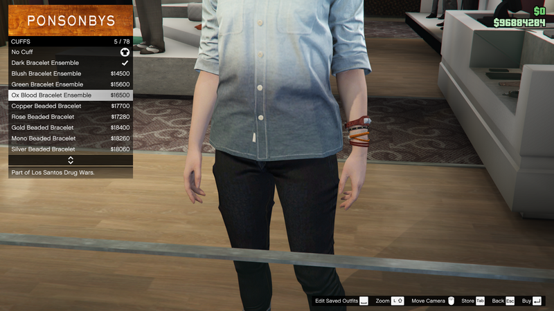 파일:LosSantosDrugWars-GTAOe-FemaleAccessories-Cuffs4-OxBloodBraceletEnsemble.png