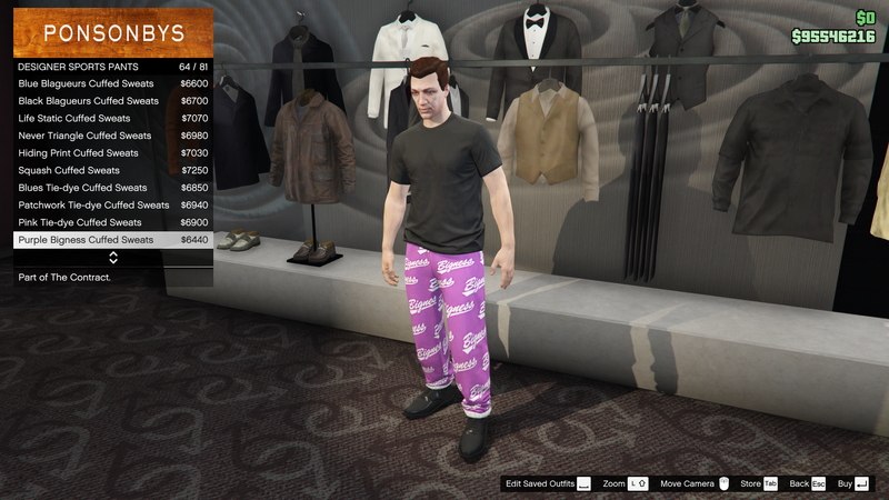 파일:TheContract-GTAOe-MalePants-DesignerSportsPants64-PurpleBignessCuffedSweats.png
