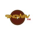 공식 스포티파이 재생 목록↗에서 볼 수 있는 Sinowav FM의 대체 로고.