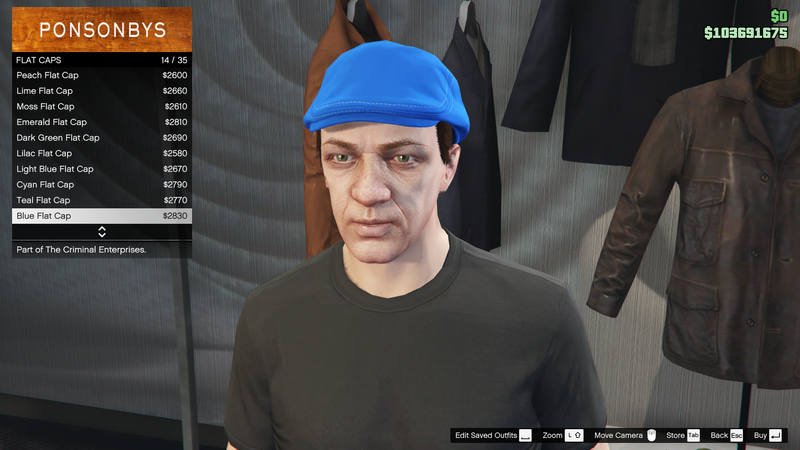 파일:TheCriminalEnterprises-GTAOe-MaleHats-FlatCaps13-BlueFlatCap.png