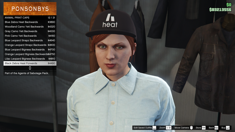 파일:AgentsofSabotage-GTAOe-FemaleHats-AnimalPrintCaps11-BlackZebraHeatForwards.png