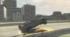 위젤 채널의 VIG 보험 광고에 등장한 이름 없는 SUV.
