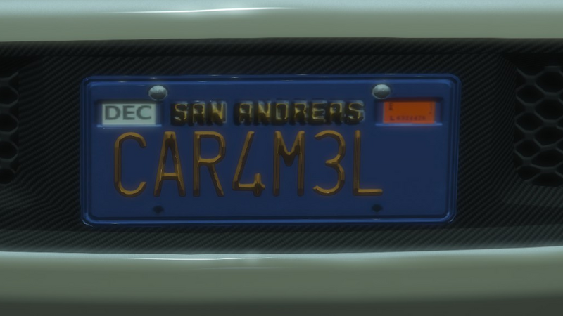 파일:Custom Plate GTAO CAR4M3L.png
