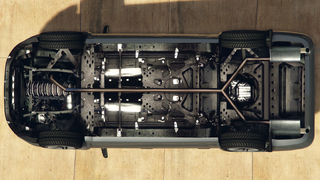 틀:VO의 미니밴 하단 뷰.