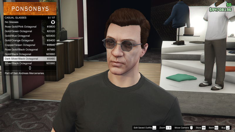 파일:SanAndreasMercenaries-GTAOe-MaleGlasses-CasualGlasses8-DarkSilverBlackOctagonal.png