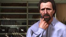 공식 GTA V 웹사이트 'Affordable Healthcare' 링크의 아이자야 프리드랜더 박사.