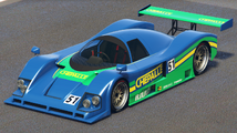 체팔레 도색이 적용된 S80RR. (후측면 보기)
