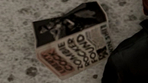 Grand Theft Auto III - 데피니티브 에디션의 "Zombie Rocker Found" 신문.