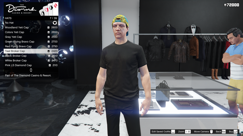 파일:CasinoStore-GTAO-MaleHats38-TealBrokerCap.png