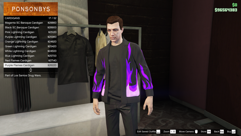 파일:LosSantosDrugWars-GTAOe-MaleTops-Cardigans16-PurpleFlamesCardigan.png