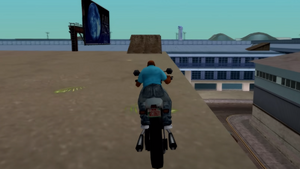 StuntJumps-GTAVCS-Jump05-ViceportRoofNorthwest-Jump.png