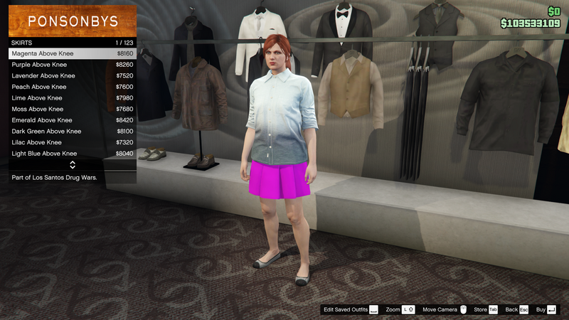파일:LosSantosDrugWars-GTAOe-FemalePants-Skirts1-MagentaAboveKnee.png