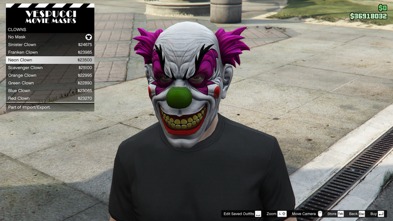 파일:ImportExport-GTAO-MaleMasks-Clowns3-NeonClown.png