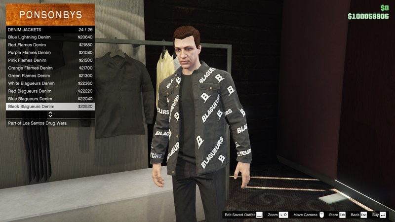 파일:LosSantosDrugWars-GTAOe-MaleTops-DenimJackets23-BlackBlagueursDenim.png