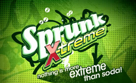 TBoGT의 Z Games 트레일러에 사용된 Sprunk Extreme 로고.
