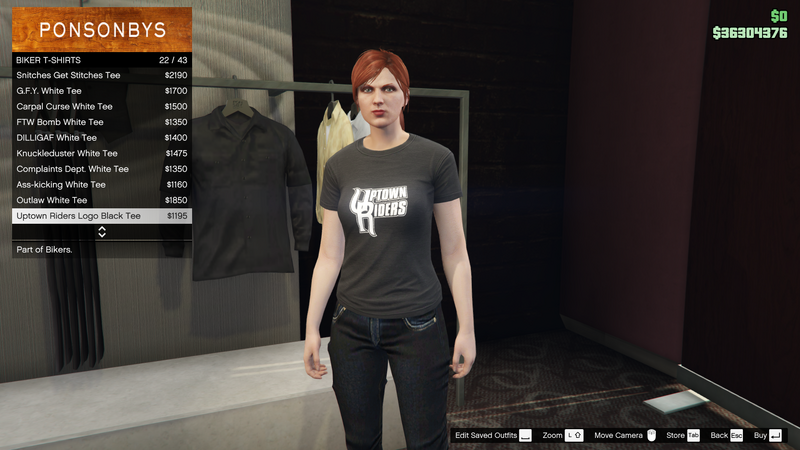 파일:Bikers-GTAO-FemaleTops-BikerTShirts22-UptownRidersLogoBlackTee.png