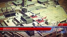 Grand Theft Auto Online에서 The Gangbanger Robbery 습격 준비 작업 중 Weazel News 보도.