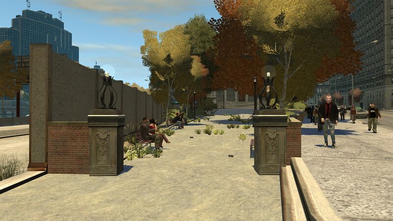 파일:MiddleParkWestPark-GTAIV-SouthEntrance.jpg