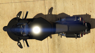 그랜드 테프트 오토 온라인에서의 카본 RS 상단뷰