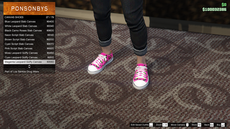파일:LosSantosDrugWars-GTAOe-FemaleShoes-CanvasShoes26-MagentaLeopardGüffyCanvas.png