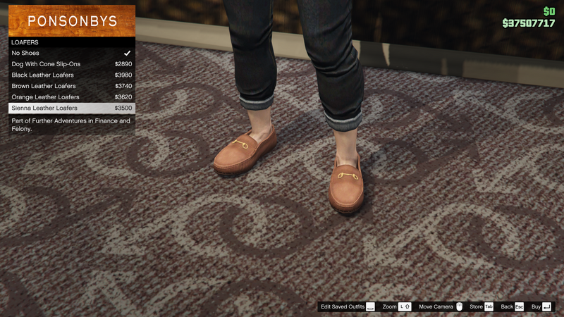 파일:FurtherAdventuresinFinanceandFelony-GTAO-FemaleShoes-Loafers4-SiennaLeatherLoafers.png