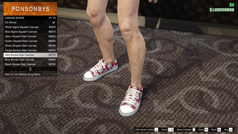 파일:LosSantosDrugWars-GTAOe-MaleShoes-CanvasShoes7-RedBonesSlabCanvas.png