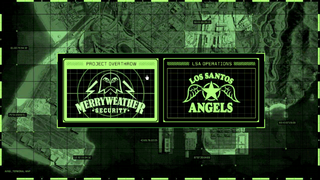 작전 터미널 메인 화면.