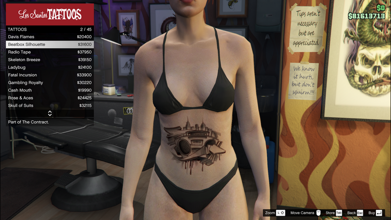 파일:TheContract-GTAOe-FemaleTattoos-TorsoStomach2-BeatboxSilhouette.png