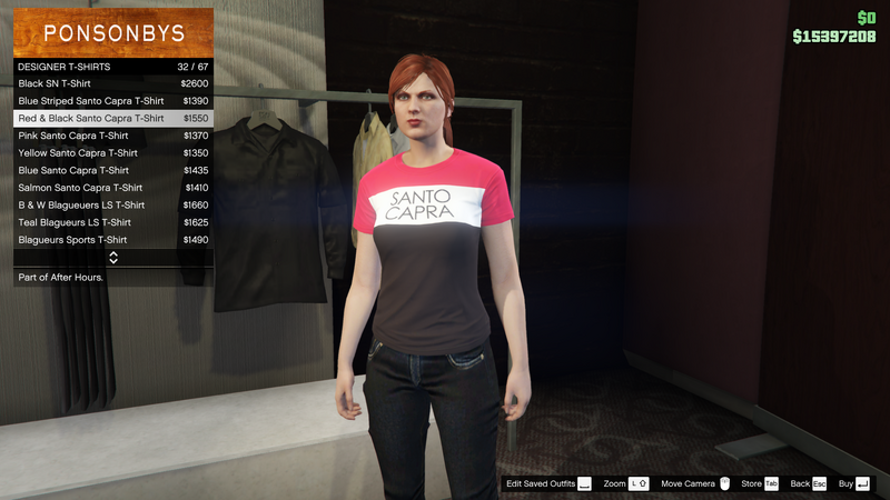 파일:AfterHours-GTAO-FemaleTops-DesignerTShirts2-Red&BlackSantoCapraTShirt.png
