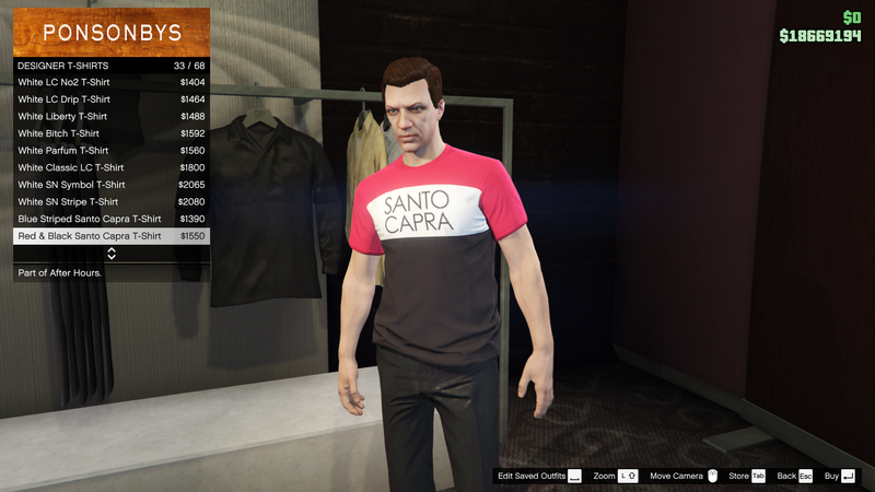 파일:AfterHours-GTAO-MaleTops-DesignerTShirts2-Red&BlackSantoCapraTShirt.png