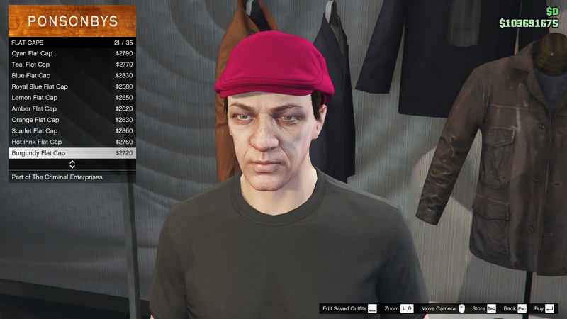 파일:TheCriminalEnterprises-GTAOe-MaleHats-FlatCaps20-BurgundyFlatCap.png