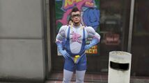 Grand Theft Auto V 오리지널 버전에서의 코스플레이어.